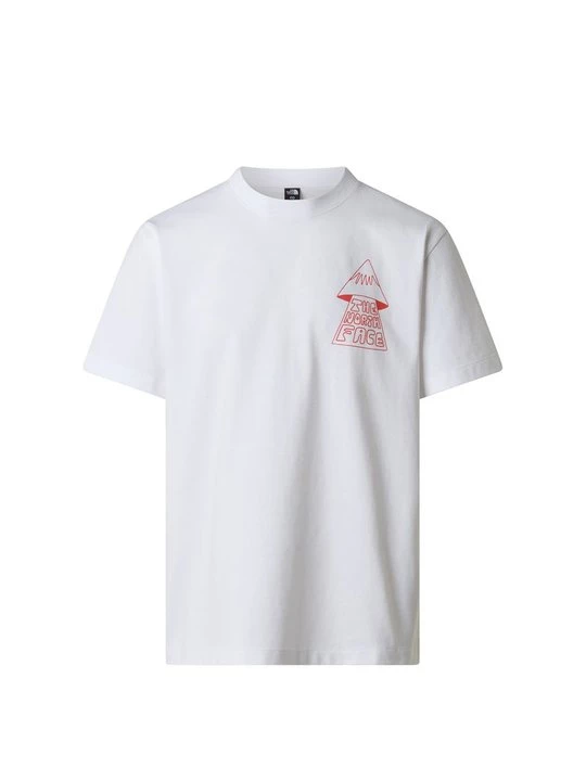 Foto van product T-shirt print The North Face wit