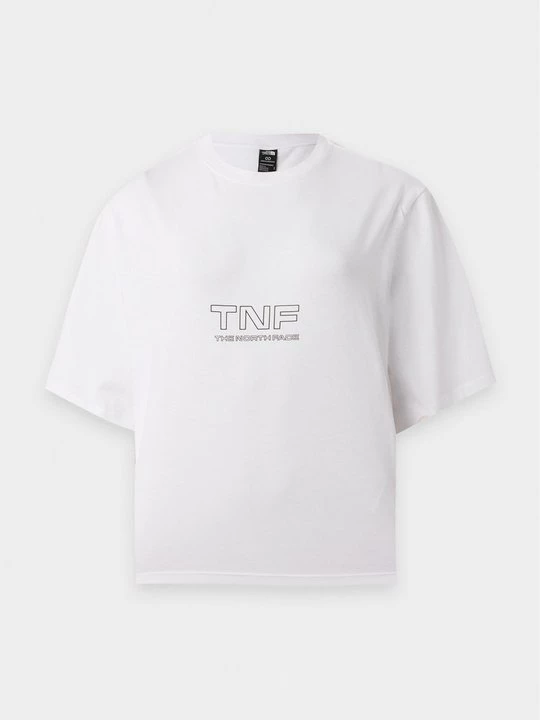 Foto van product T-shirt print The North Face wit