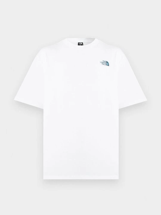 Foto van product T-shirt print The North Face wit