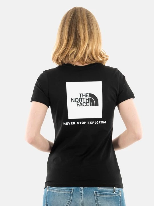 Foto van product T-shirt print The North Face zwart