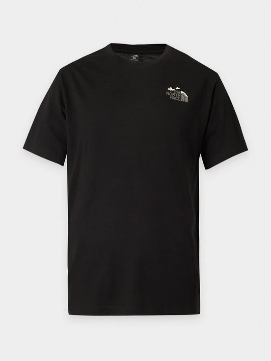 Foto van product T-shirt print The North Face zwart
