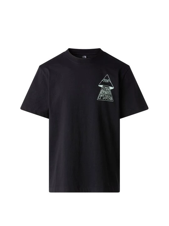 Foto van product T-shirt print The North Face zwart