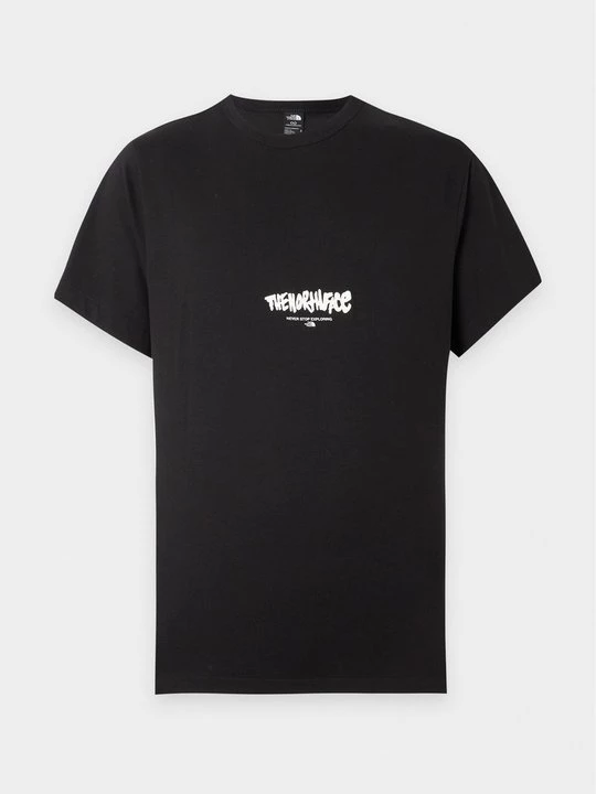Foto van product T-shirt print The North Face zwart