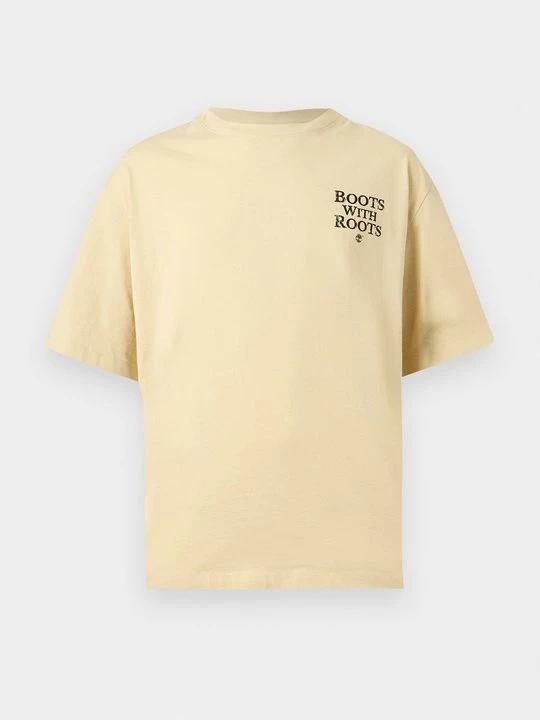 Foto van product T-shirt print Timberland beżowy