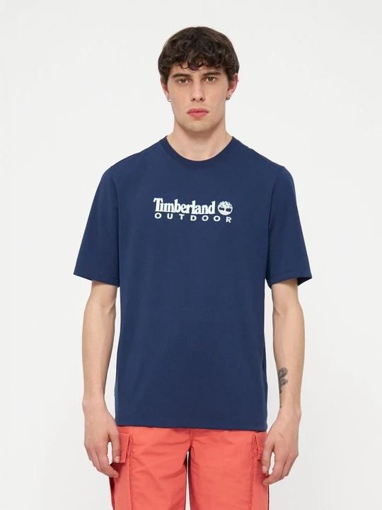 Foto van product T-shirt print Timberland blauw