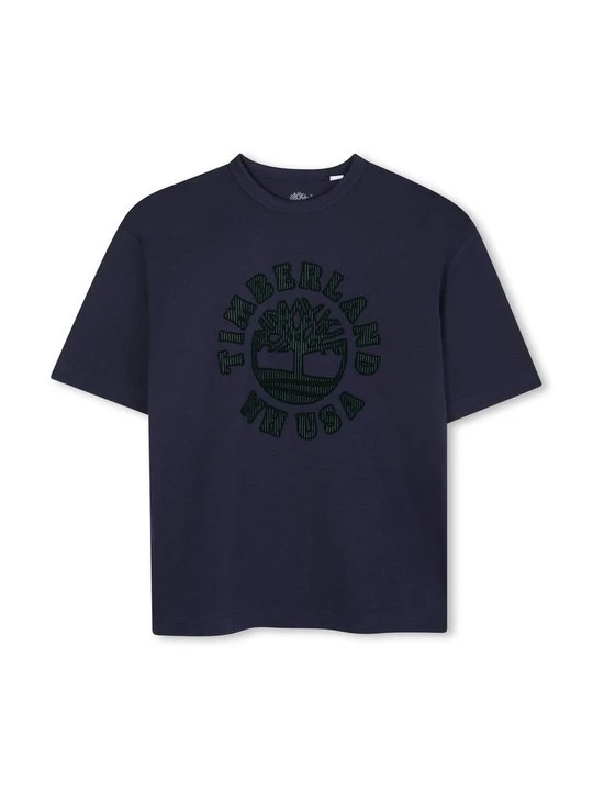 Foto van product T-shirt print Timberland donkerblauw