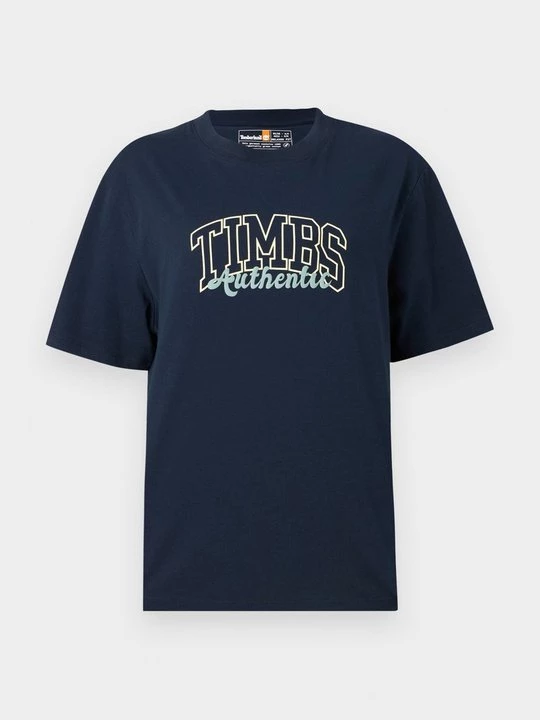 Foto van product T-shirt print Timberland donkerblauw