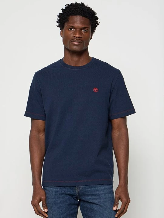 Foto van product T-shirt print Timberland donkerblauw