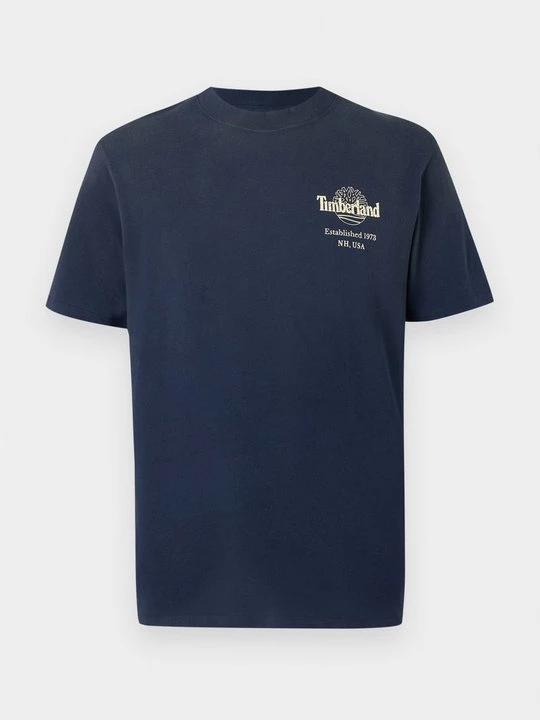 Foto van product T-shirt print Timberland donkerblauw