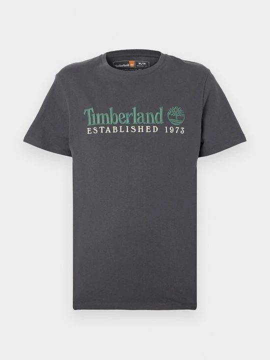 Foto van product T-shirt print Timberland donkergrijs