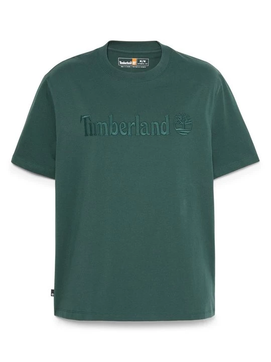 Foto van product T-shirt print Timberland donkergroen