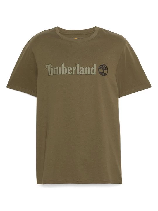 Foto van product T-shirt print Timberland donkergroen