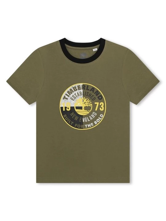 Foto van product T-shirt print Timberland groen