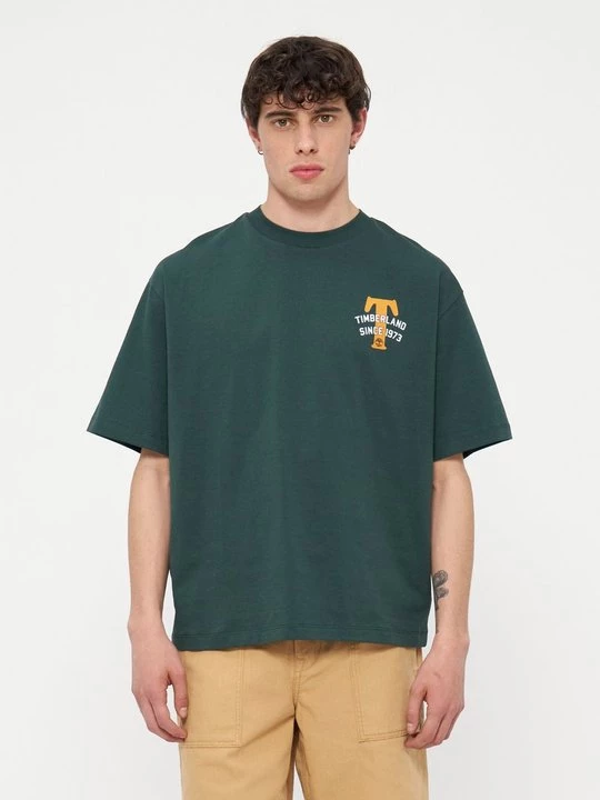 Foto van product T-shirt print Timberland groen