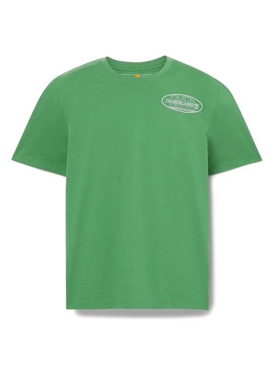 Foto van product T-shirt print Timberland groen