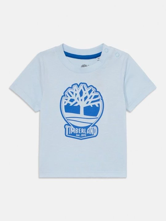 Foto van product T-shirt print Timberland lichtblauw