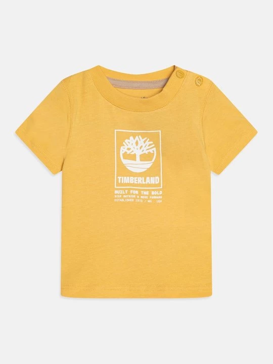 Foto van product T-shirt print Timberland okergeel
