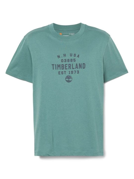 Foto van product T-shirt print Timberland petrol