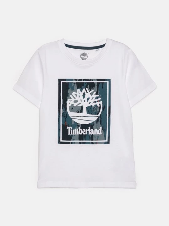 Foto van product T-shirt print Timberland wit
