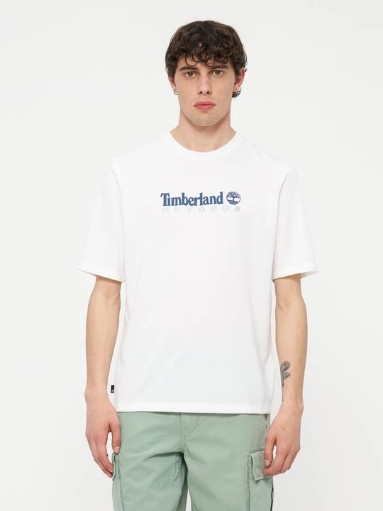 Foto van product T-shirt print Timberland wit
