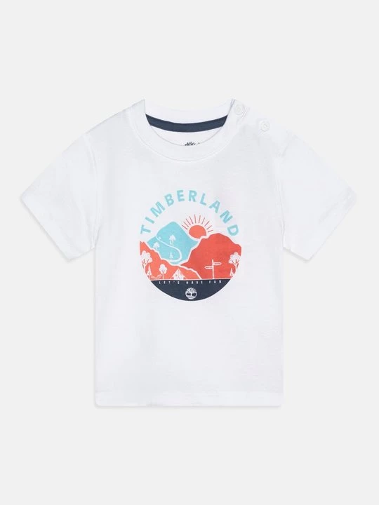 Foto van product T-shirt print Timberland wit