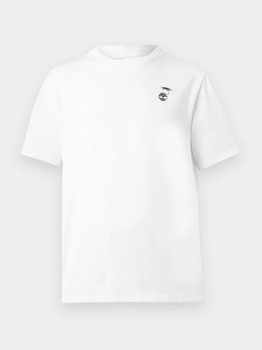 Foto van product T-shirt print Timberland wit