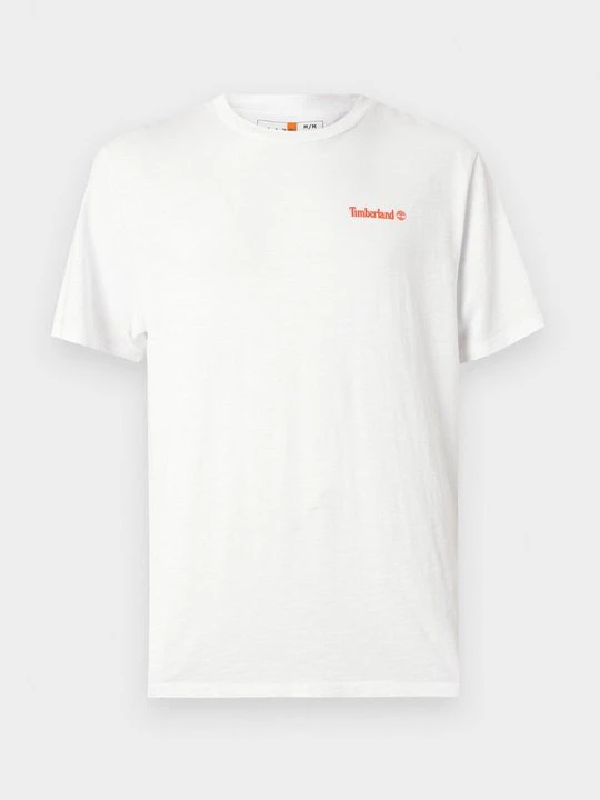 Foto van product T-shirt print Timberland wit