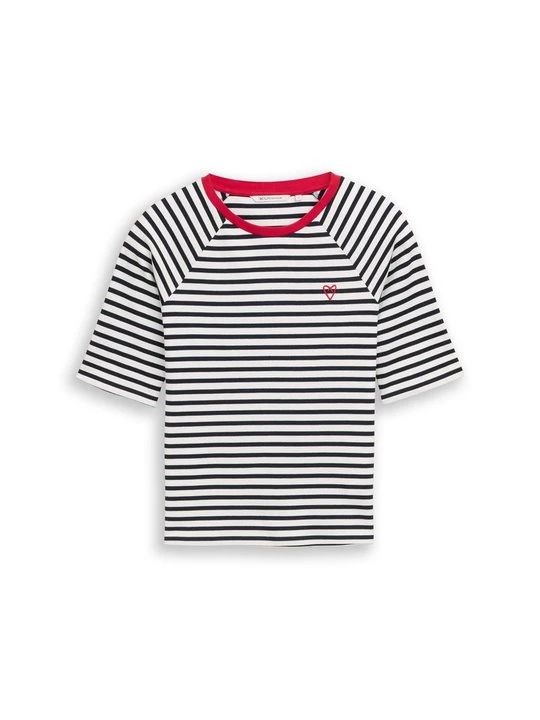 Foto van product T-shirt print Tom Tailor donkerblauw
