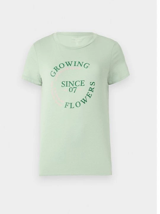 Foto van product T-shirt print Tom Tailor mintgroen