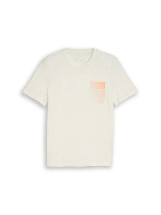 Foto van product T-shirt print Tom Tailor wit