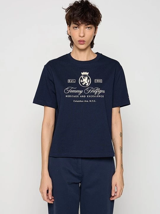 Foto van product T-shirt print Tommy Hilfiger
