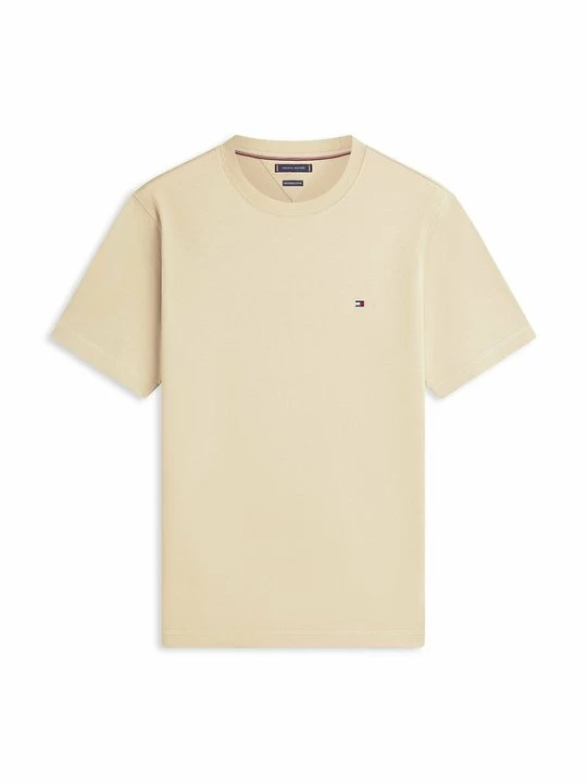 Foto van product T-shirt print Tommy Hilfiger beżowy