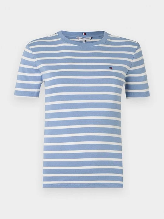 Foto van product T-shirt print Tommy Hilfiger blauw