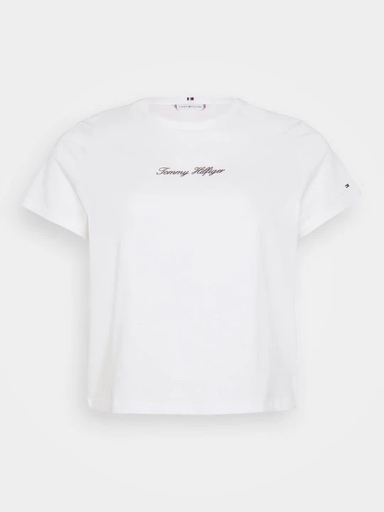 Foto van product T-shirt print Tommy Hilfiger crème