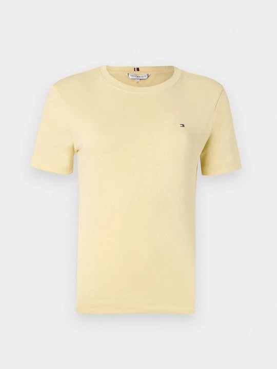 Foto van product T-shirt print Tommy Hilfiger geel