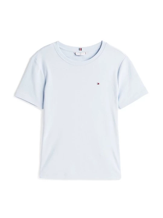 Foto van product T-shirt print Tommy Hilfiger lichtblauw