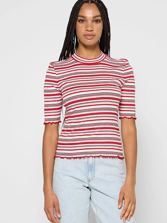 Foto van product T-shirt print Tommy Hilfiger rood