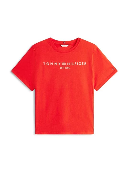 Foto van product T-shirt print Tommy Hilfiger rood