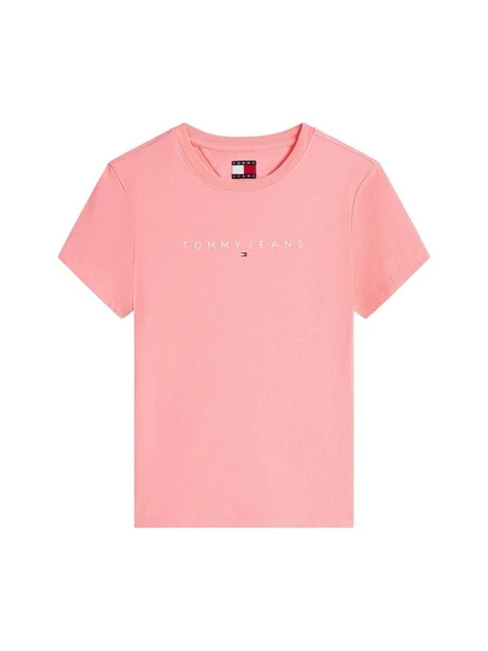 Foto van product T-shirt print Tommy Hilfiger roze