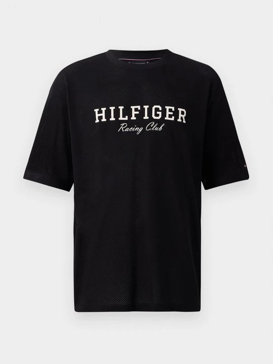 Foto van product T-shirt print Tommy Hilfiger zwart