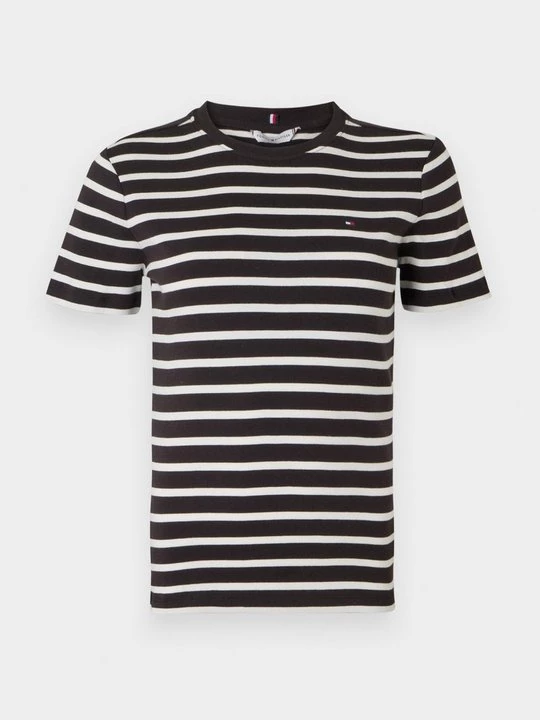 Foto van product T-shirt print Tommy Hilfiger zwart
