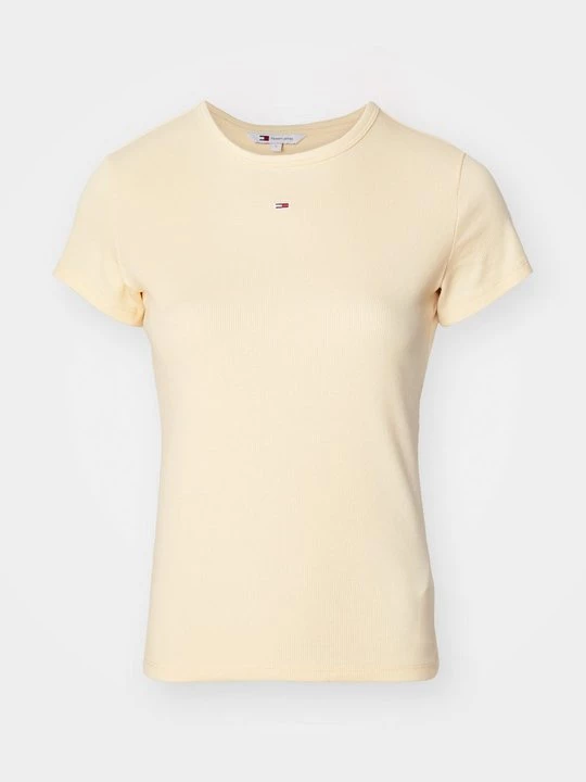 Foto van product T-shirt print Tommy Jeans beżowy