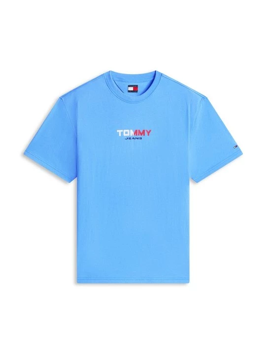 Foto van product T-shirt print Tommy Jeans blauw