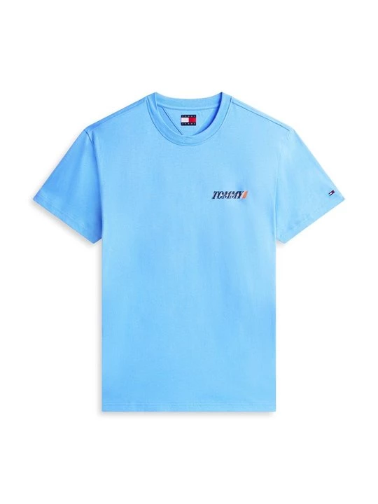 Foto van product T-shirt print Tommy Jeans blauw