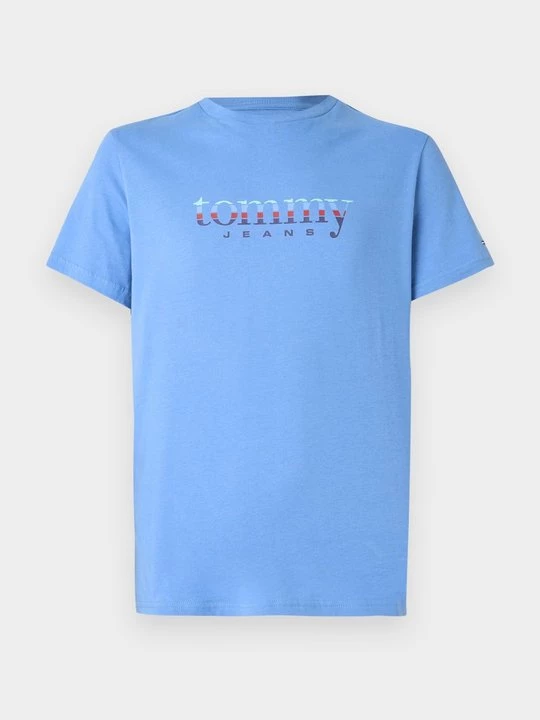 Foto van product T-shirt print Tommy Jeans blauw