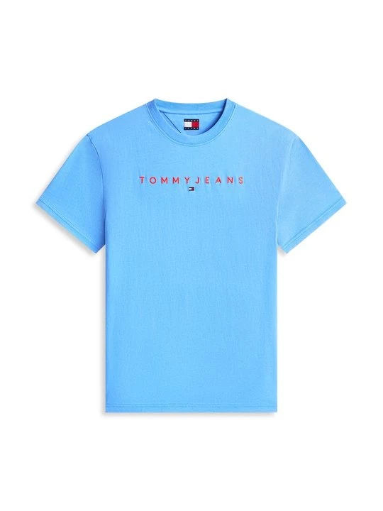 Foto van product T-shirt print Tommy Jeans blauw