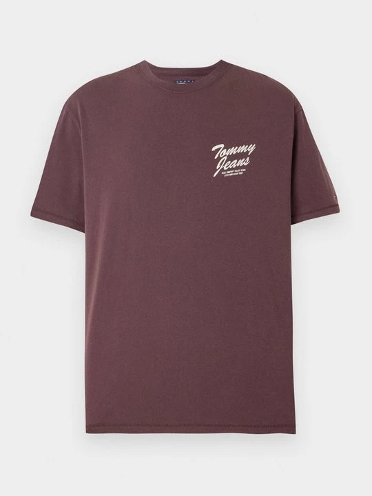 Foto van product T-shirt print Tommy Jeans bruin