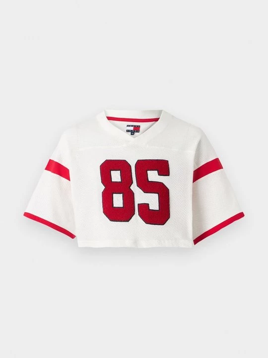 Foto van product T-shirt print Tommy Jeans crème