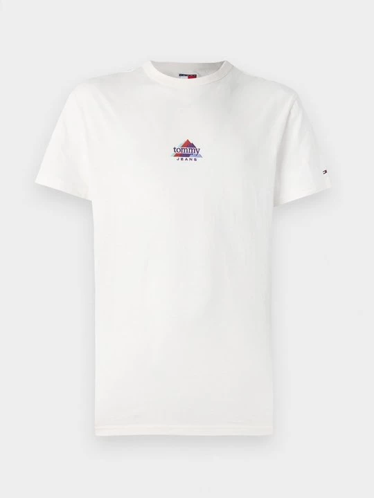 Foto van product T-shirt print Tommy Jeans crème