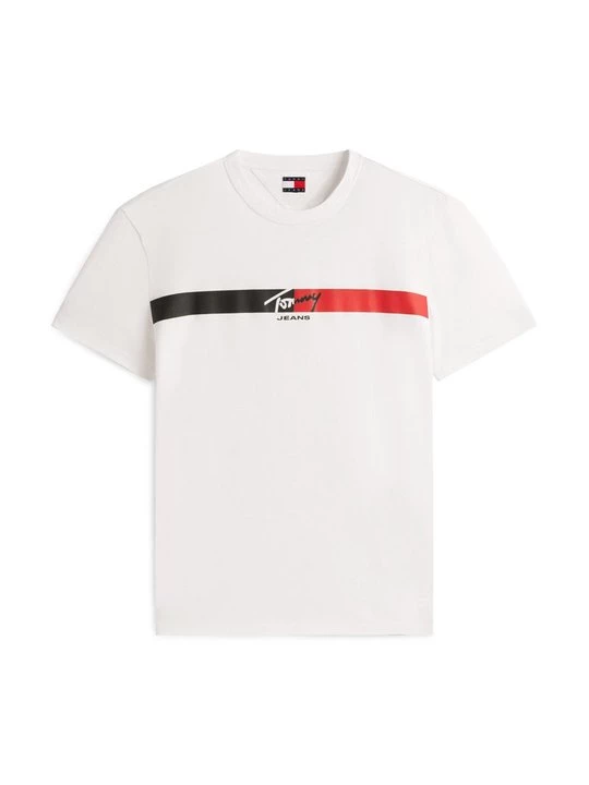 Foto van product T-shirt print Tommy Jeans crème